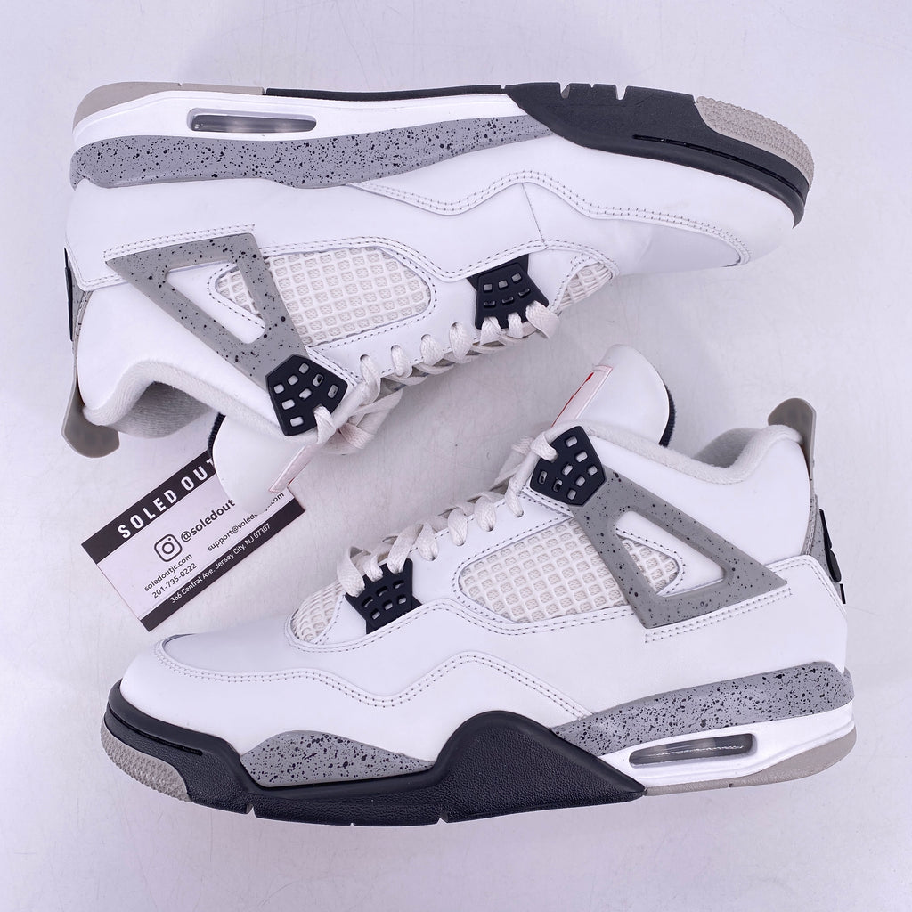 Air Jordan 4 Retro "WHITE CEMENT" 2025 Used Size 10.5