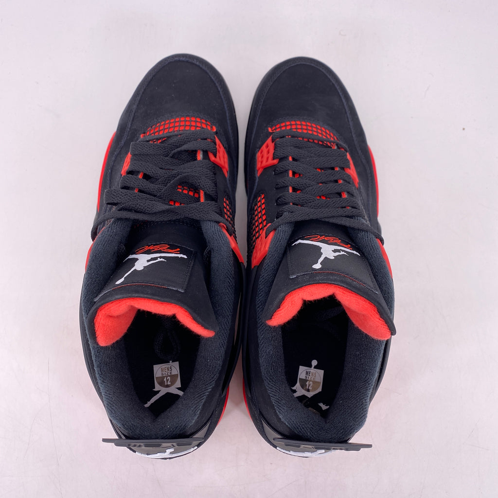 Air Jordan 4 Retro "Red Thunder" 2022 New Size 12