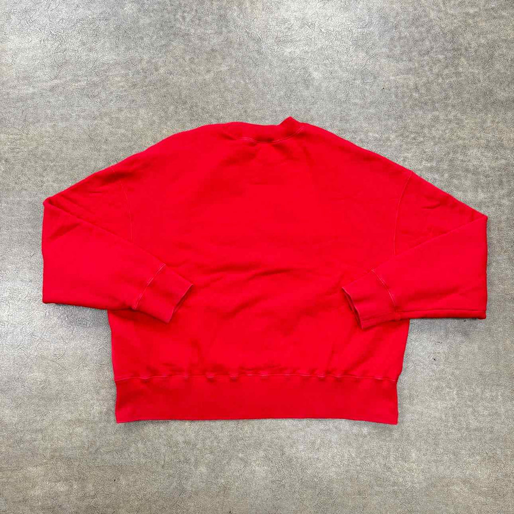 Palm Angels Crewneck Sweater "BEAR" Red Used Size XS