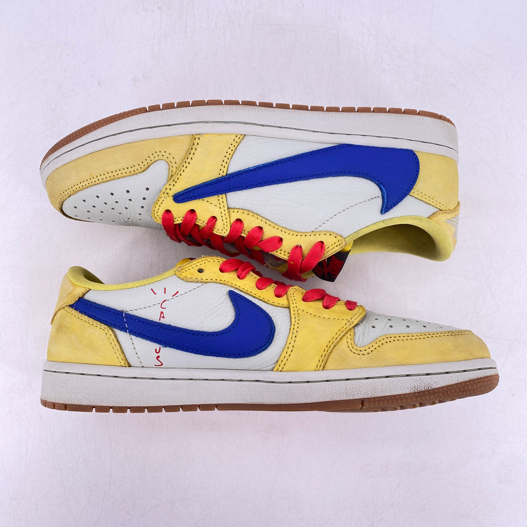 Air Jordan (W) 1 Low OG "Canary" 2024 Used Size 9.5W