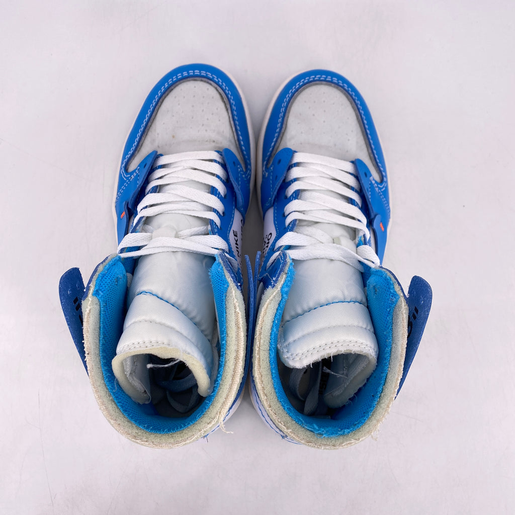 Air Jordan 1 Retro High OG "Off White Unc" 2018 Used Size 7