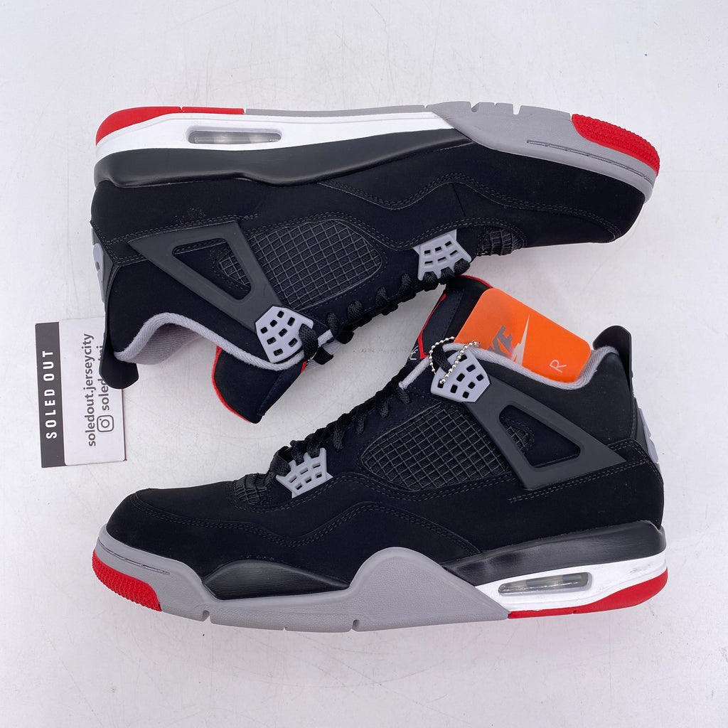 Air Jordan 4 Retro "Bred" 2019 New Size 11.5