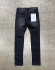 Purple Jeans "KNEE RIPS" Black Used Size 32