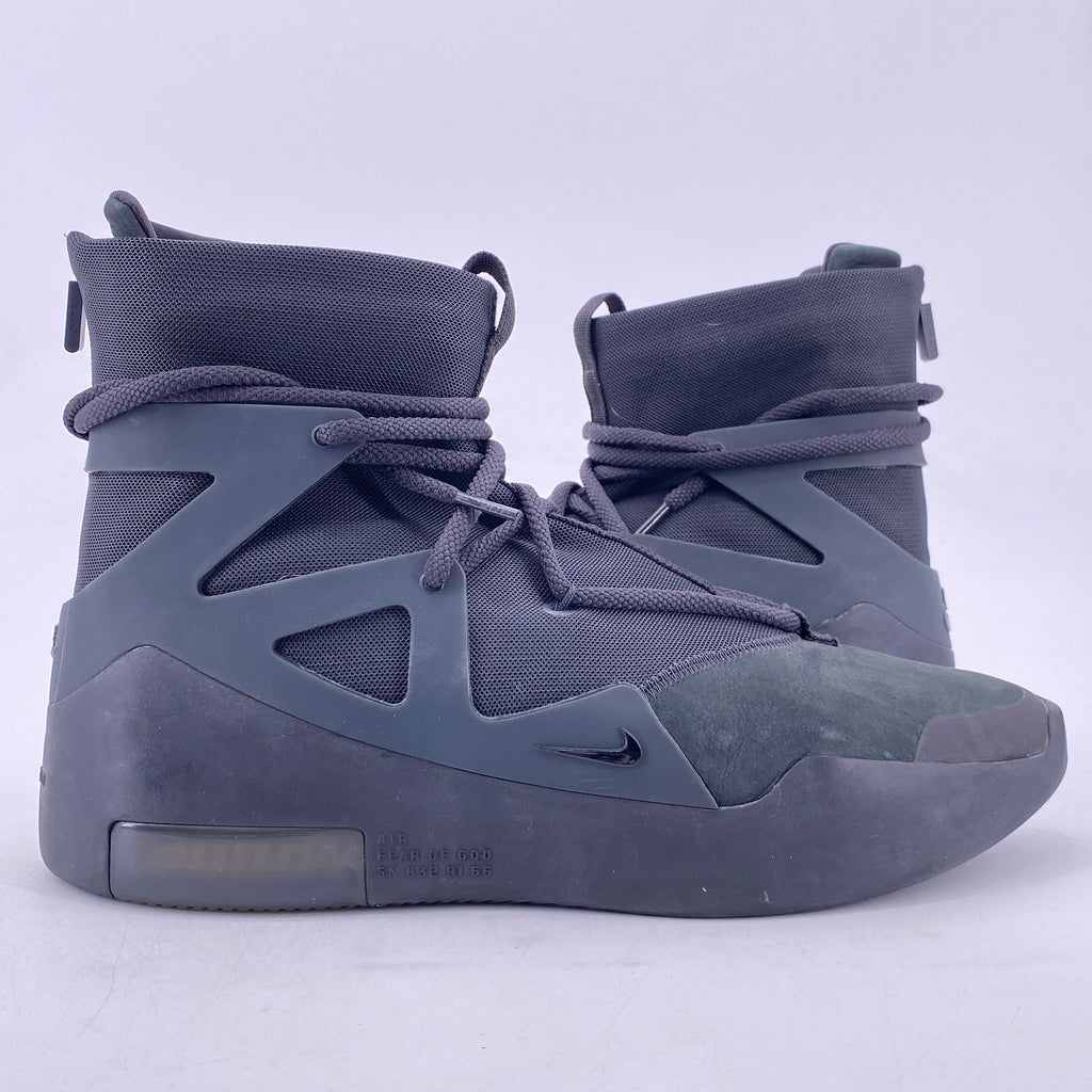 Nike Air Fear of God 1 "Triple Black" 2020 Used Size 11