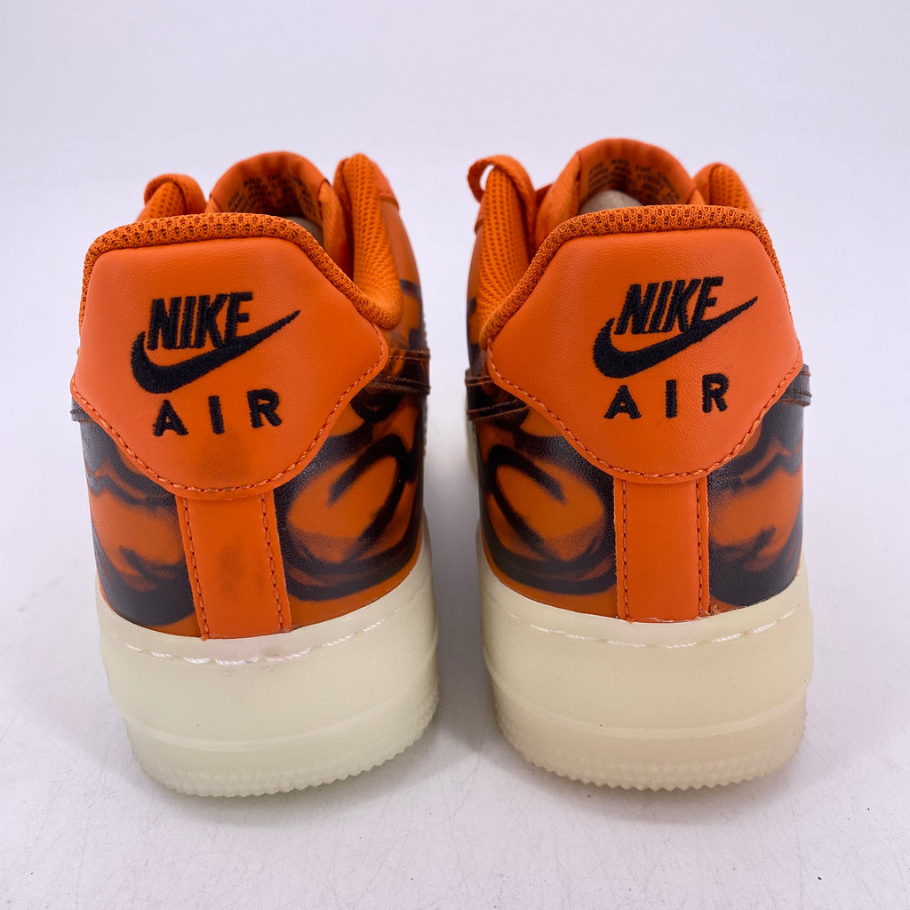 Nike Air Force 1 Low "Orange Skeleton" 2020 New Size 6.5