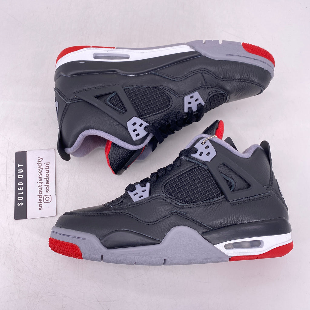 Air Jordan (GS) 4 Retro "Bred Reimagined" 2024 New Size 7Y