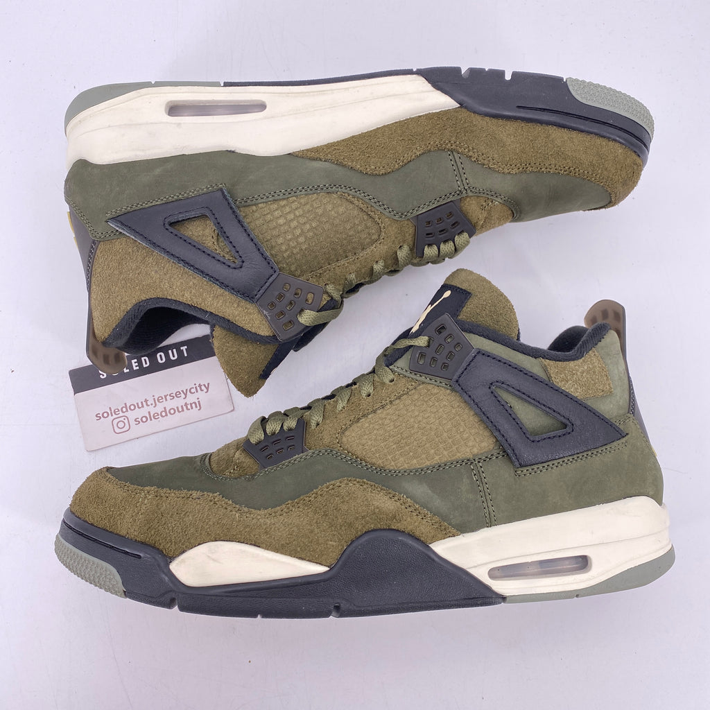 Air Jordan 4 Retro "Medium Olive" 2023 Used Size 13