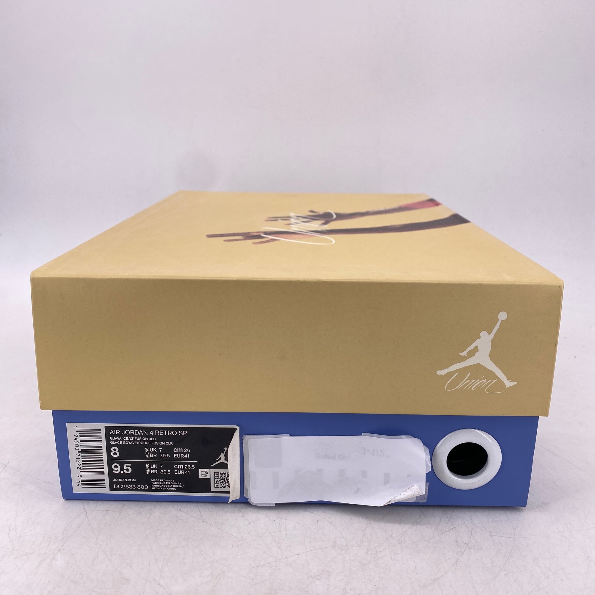 Air Jordan 4 Retro &quot;Union Guava&quot; 2020 Used Size 8