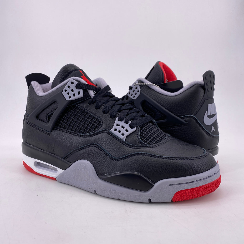 Air Jordan 4 Retro "Bred Reimagined" 2024 New Size 9