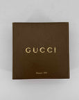 Gucci Belt "GG SUPREME" Used Navy Size 46