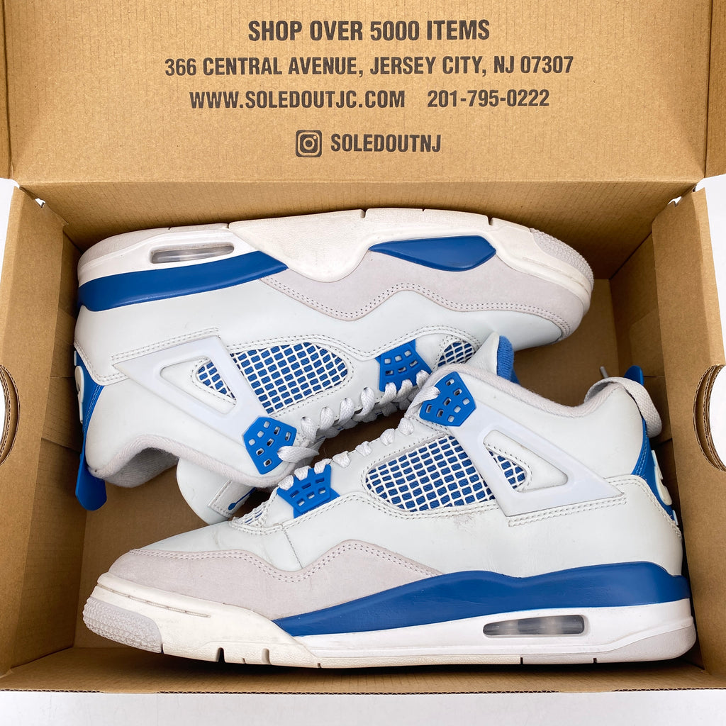 Air Jordan 4 Retro "Military Blue" 2024 Used Size 9.5