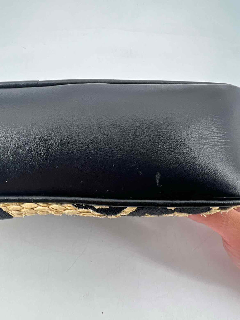 YSL Crossbody "LOU LEOPARD HEART" Used Beige Size OS