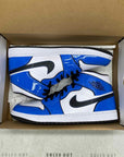 Air Jordan 1 Mid SE "Signal Blue" 2021 New Size 10.5