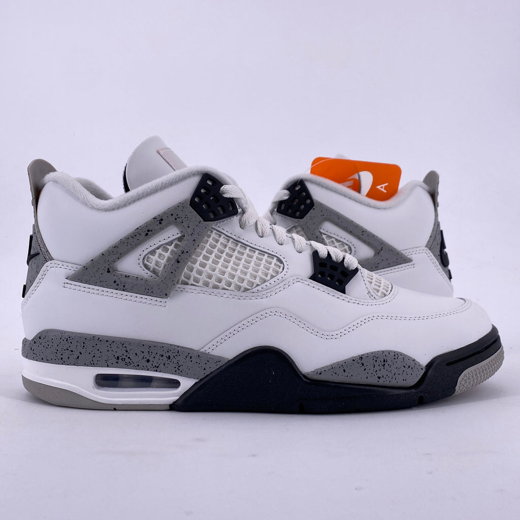 Air Jordan 4 Retro "White Cement" 2025 New Size 10