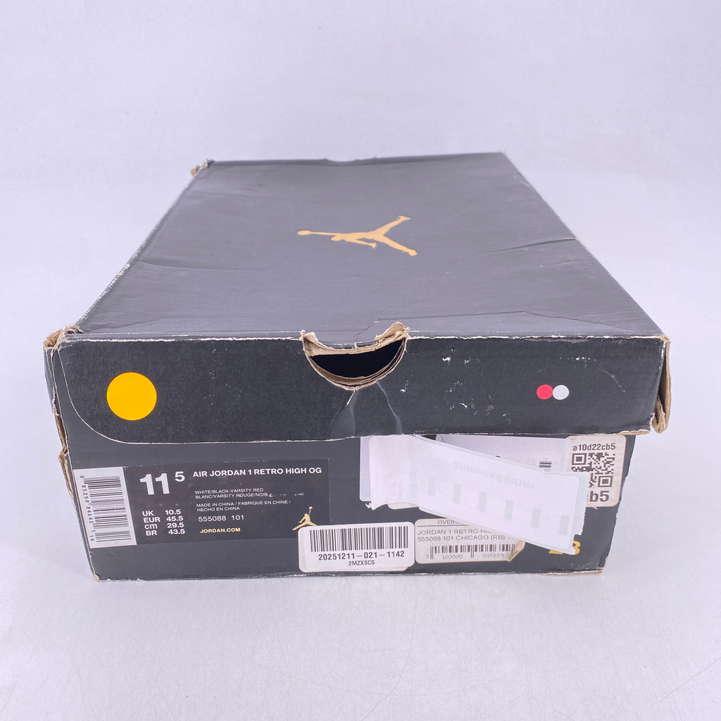 Air Jordan 1 Retro High OG "Chicago" 2015 New Size 11.5