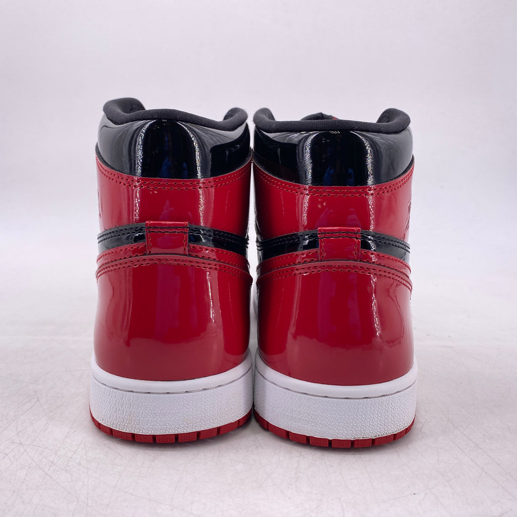 Air Jordan 1 Retro High OG "Patent Bred" 2021 Used Size 9.5