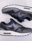 Nike Air Max 1 Deluxe "Black Safari" 2014 Used Size 9.5