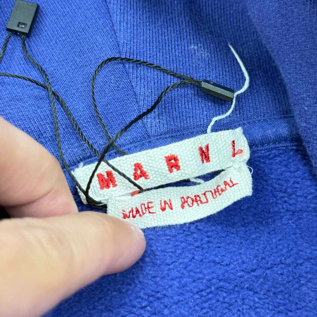 Marni Hoodie "PAINTED" Purple Used Size 46