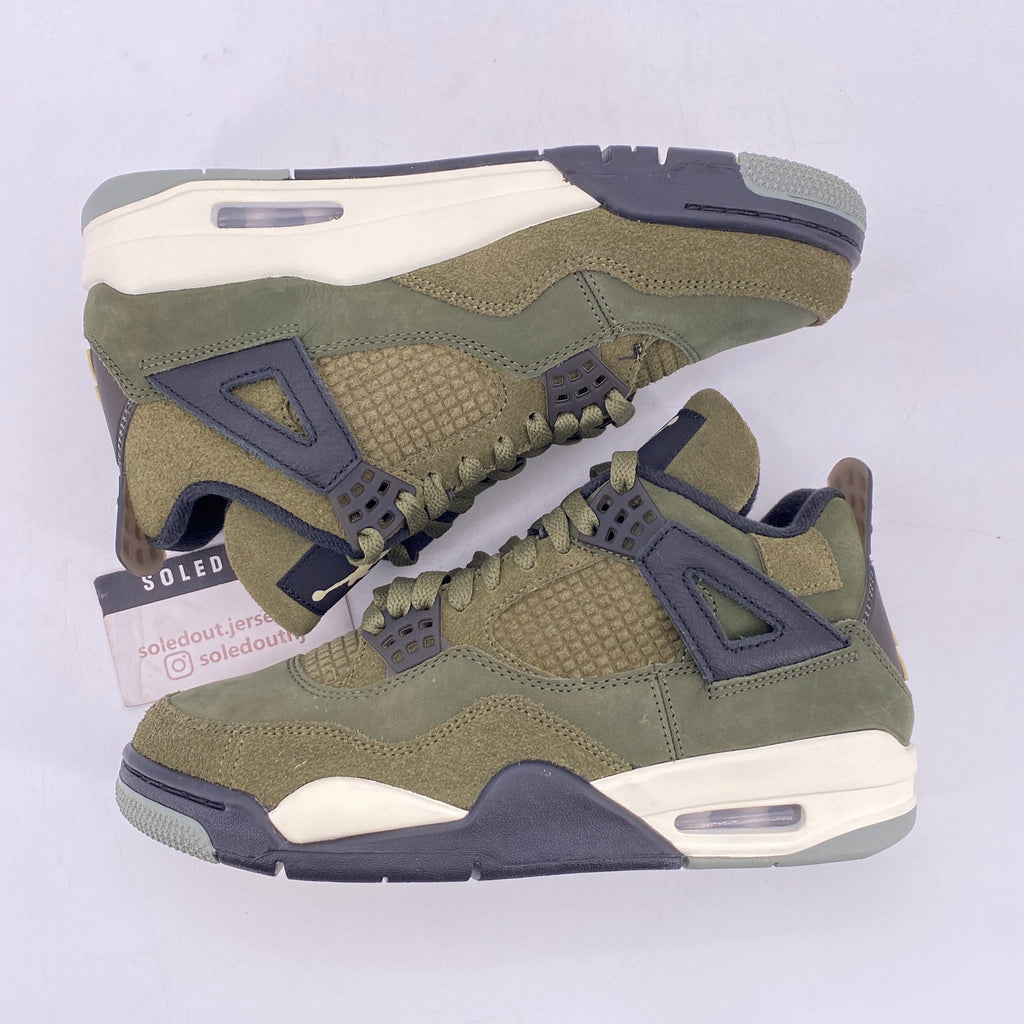 Air Jordan 4 Retro "Medium Olive" 2023 New Size 7