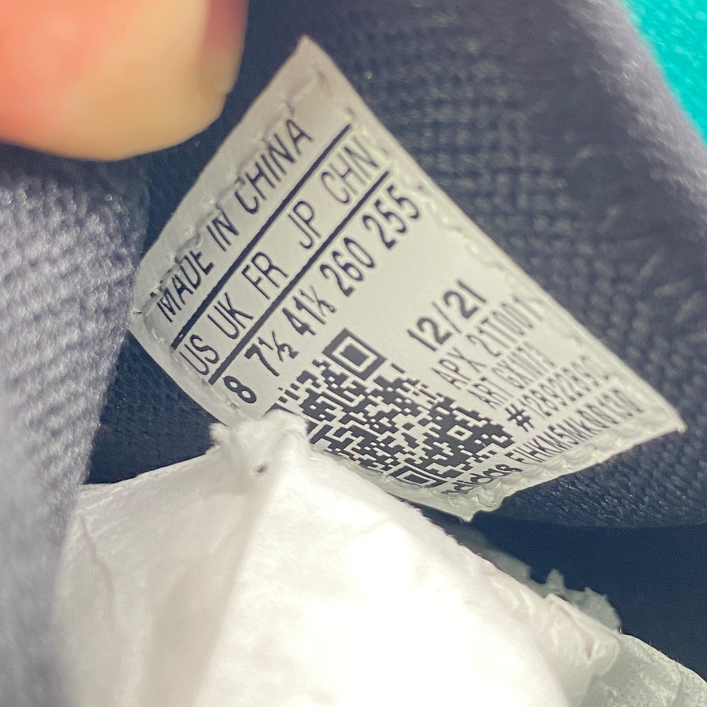 Adidas UltraBoost 22 "Black Vivid Mint" 2022 New Size 8