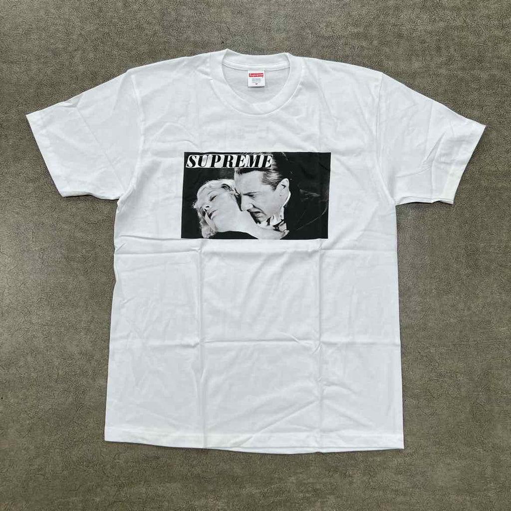 Supreme T-Shirt "BELA LUGOSI" White New Size M