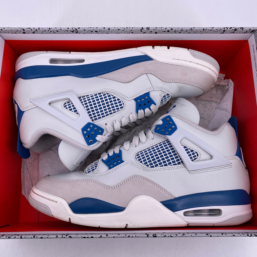 Air Jordan 4 Retro "Military Blue" 2024 Used Size 10.5