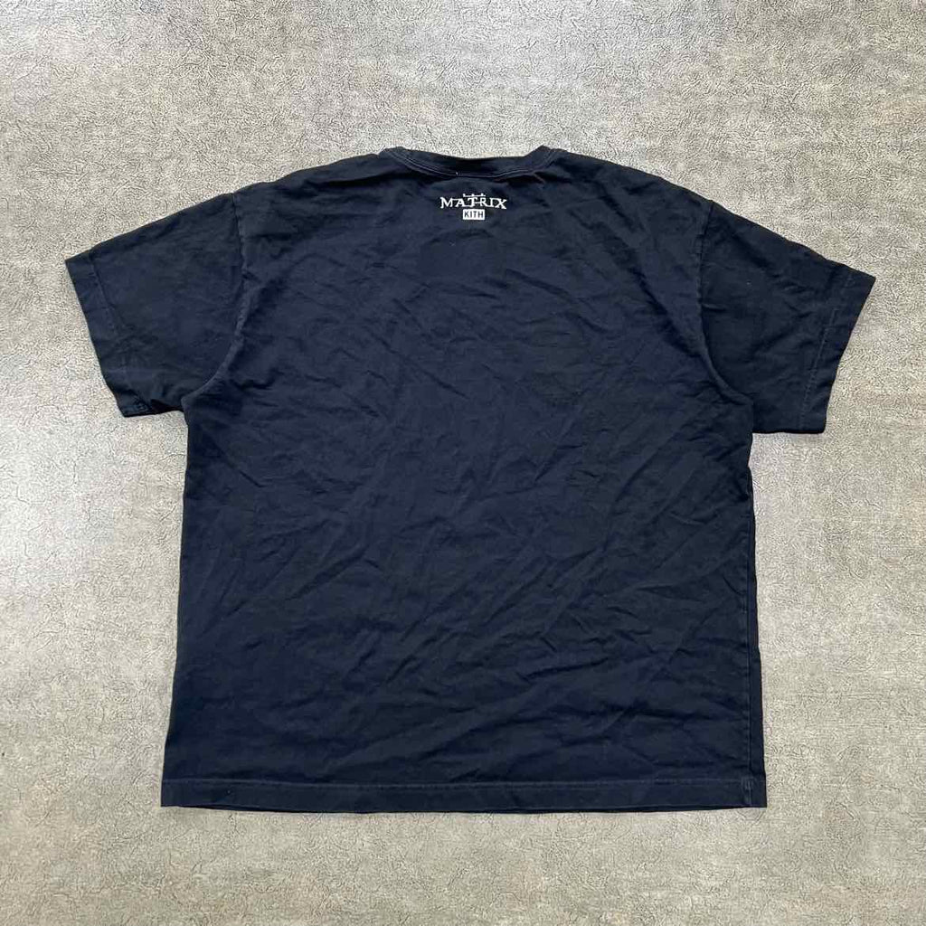Kith T-Shirt "THE AGENT JUST US" Black Used Size XL