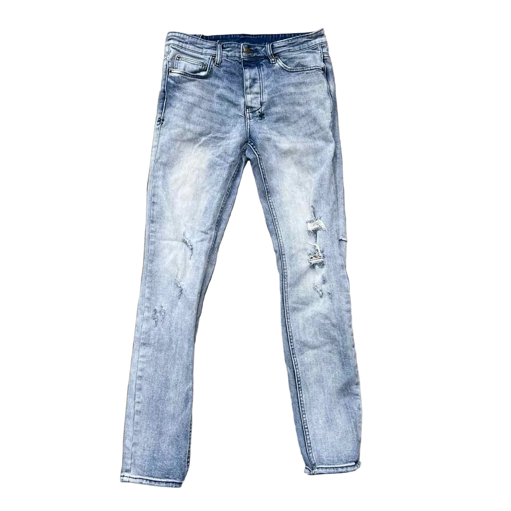 KSUBI Jeans "DISTRESSED" Blue Used Size 31