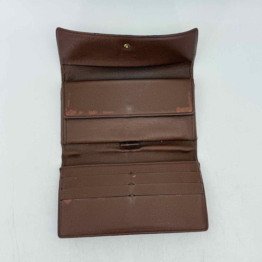 Louis Vuitton Wallet "MONOGRAM" Used Brown