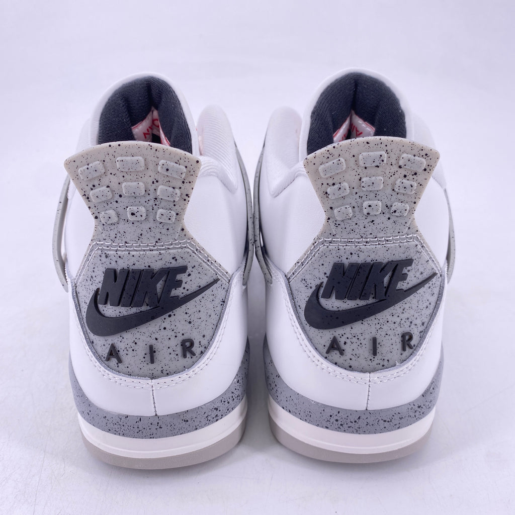 Air Jordan 4 Retro "White Cement" 2025 New Size 10