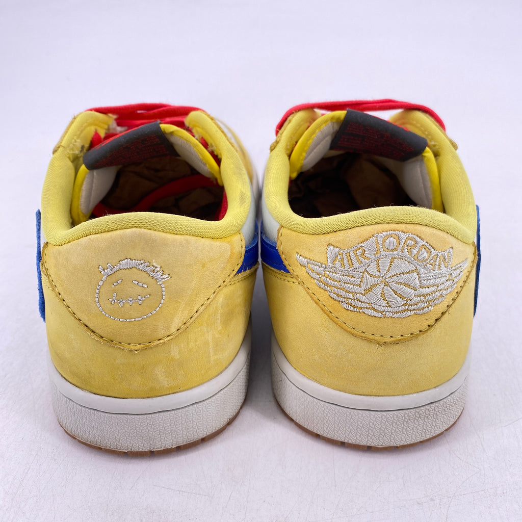 Air Jordan (W) 1 Low OG "Canary" 2024 Used Size 9.5W