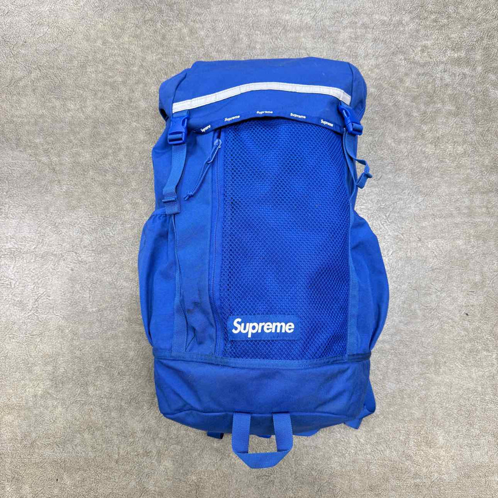 Supreme Backpack "FW24" 2024 Used Blue