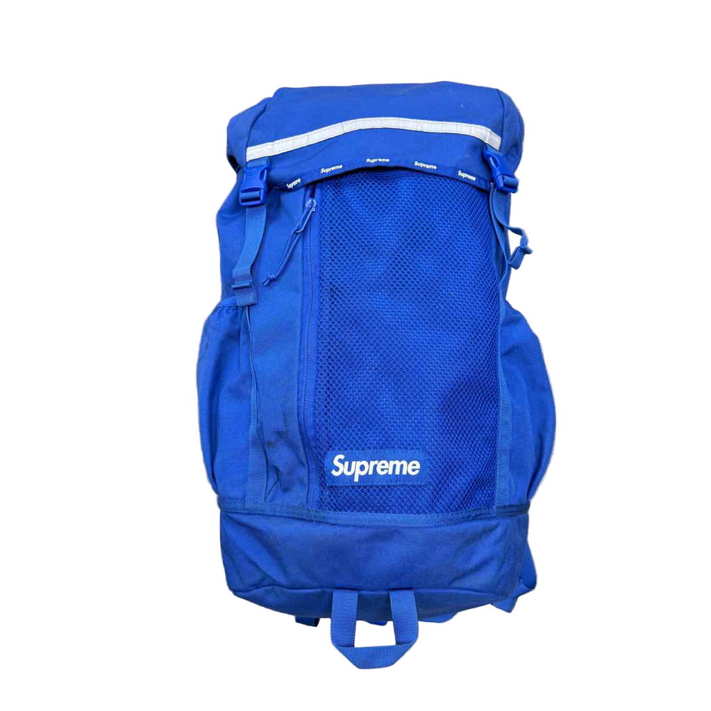 Supreme Backpack "FW24" 2024 Used Blue