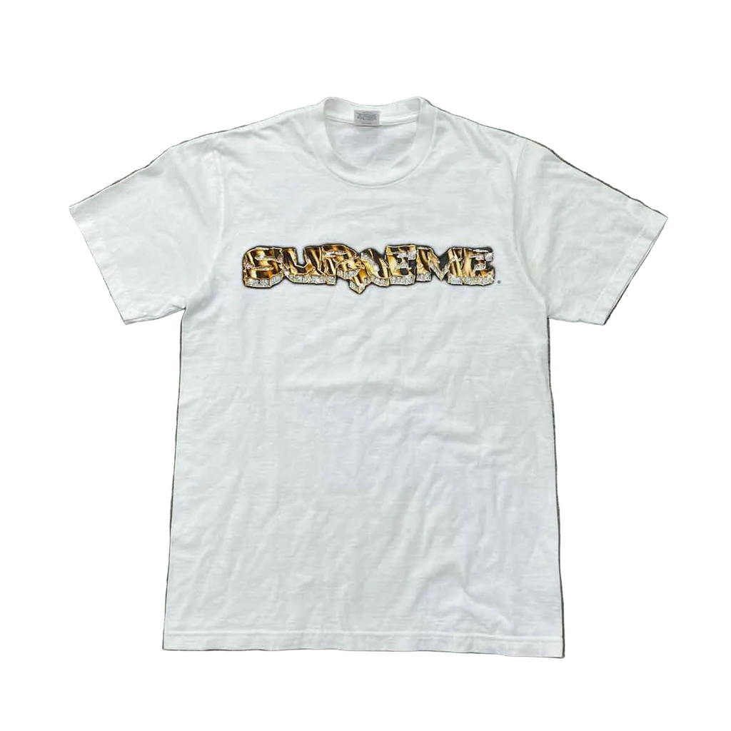 Supreme T-Shirt "DIAMOND" White Used Size S