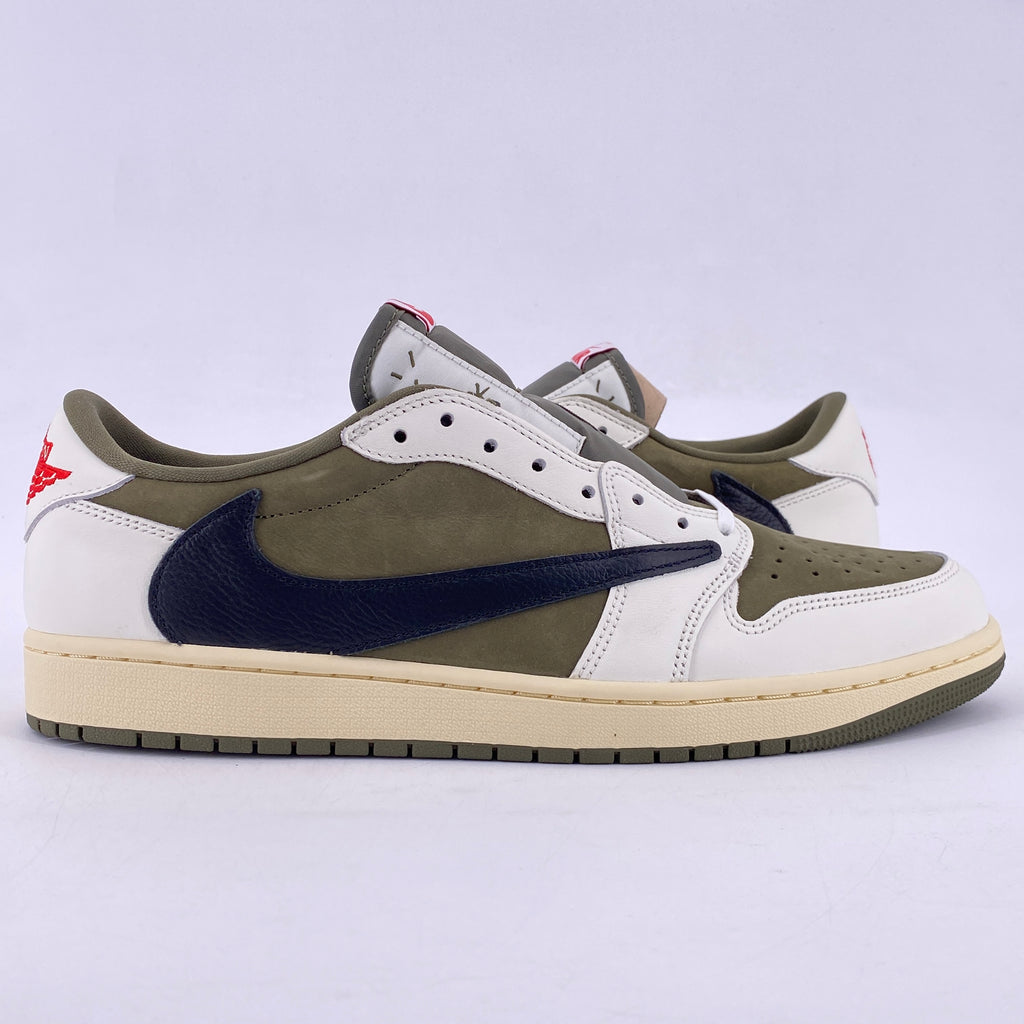 Air Jordan 1 Low OG SP "Travis Scott Medium Olive" 2024 New Size 11