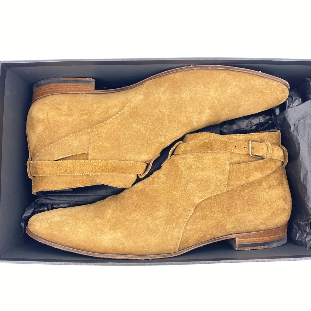 Saint Laurent Jodphur Boot "Cigar"  Used Size 44.5 EU