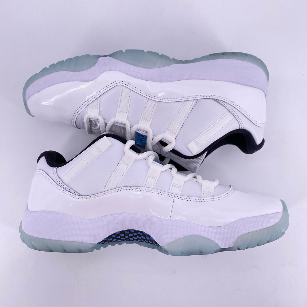 Air Jordan 11 Retro Low "Legend Blue" 2021 New Size 9