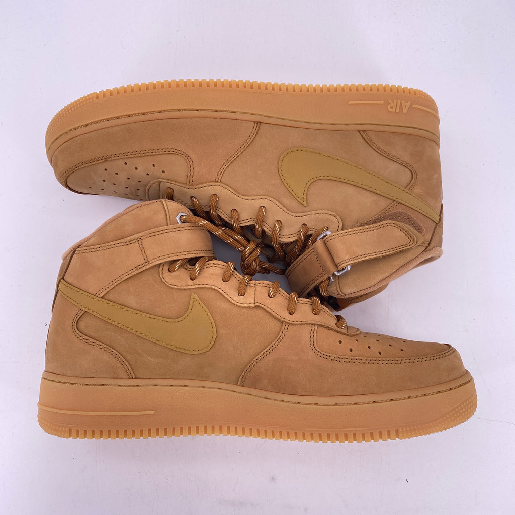 Nike Air Force 1 Mid "Flax" 2022 New Size 12.5