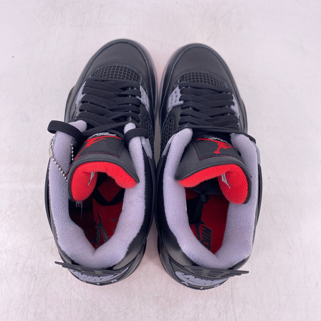 Air Jordan 4 Retro "Bred Reimagined" 2024 New Size 8.5