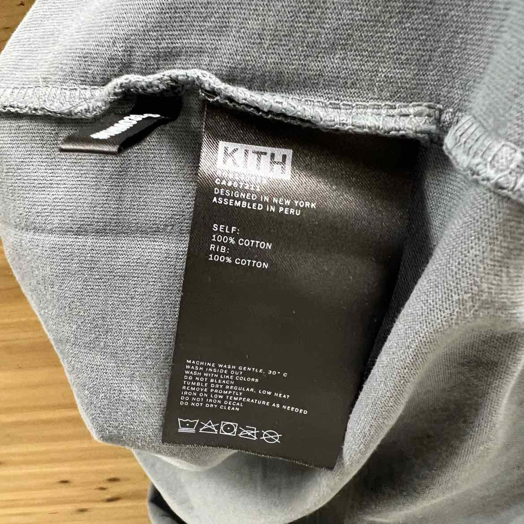 Kith T-Shirt "PHANTOM" Grey Used Size L