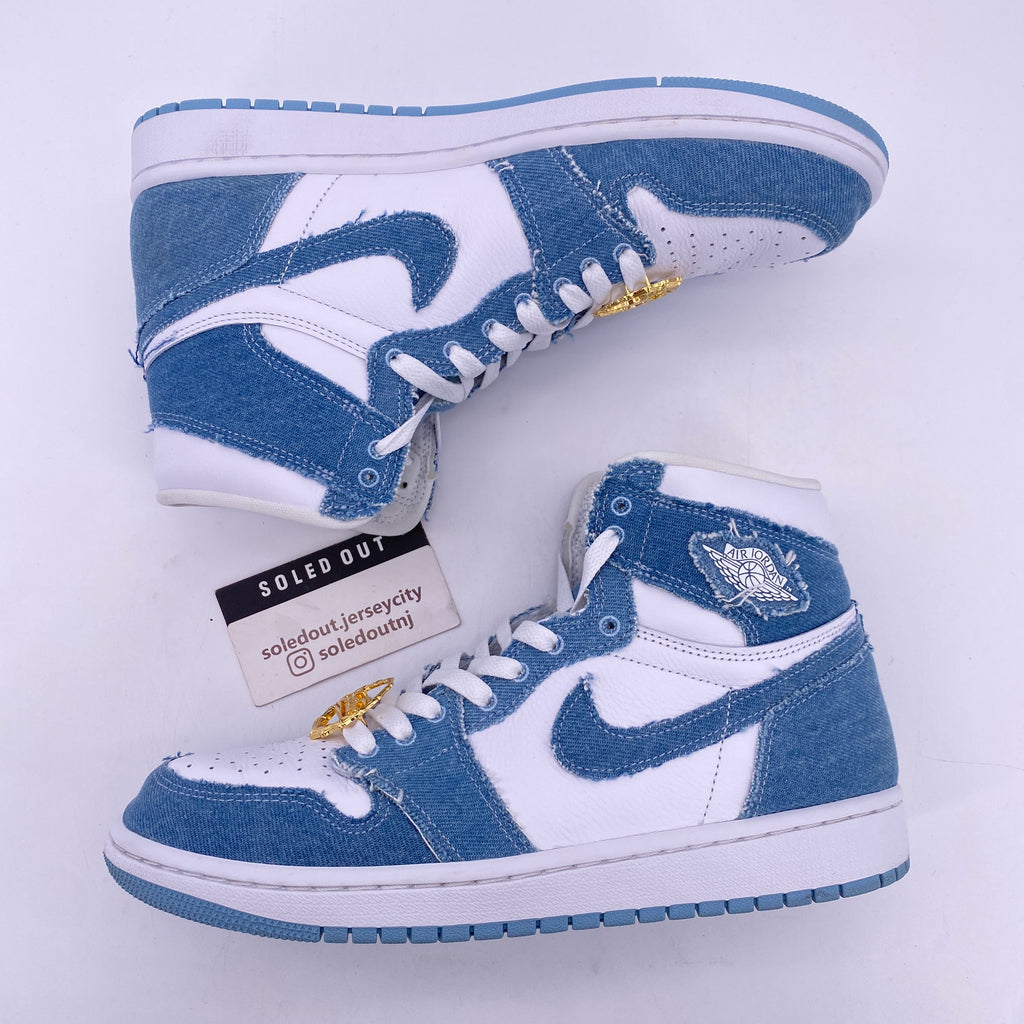 Air Jordan (W) 1 Retro High OG "Denim" 2022 Used Size 10W