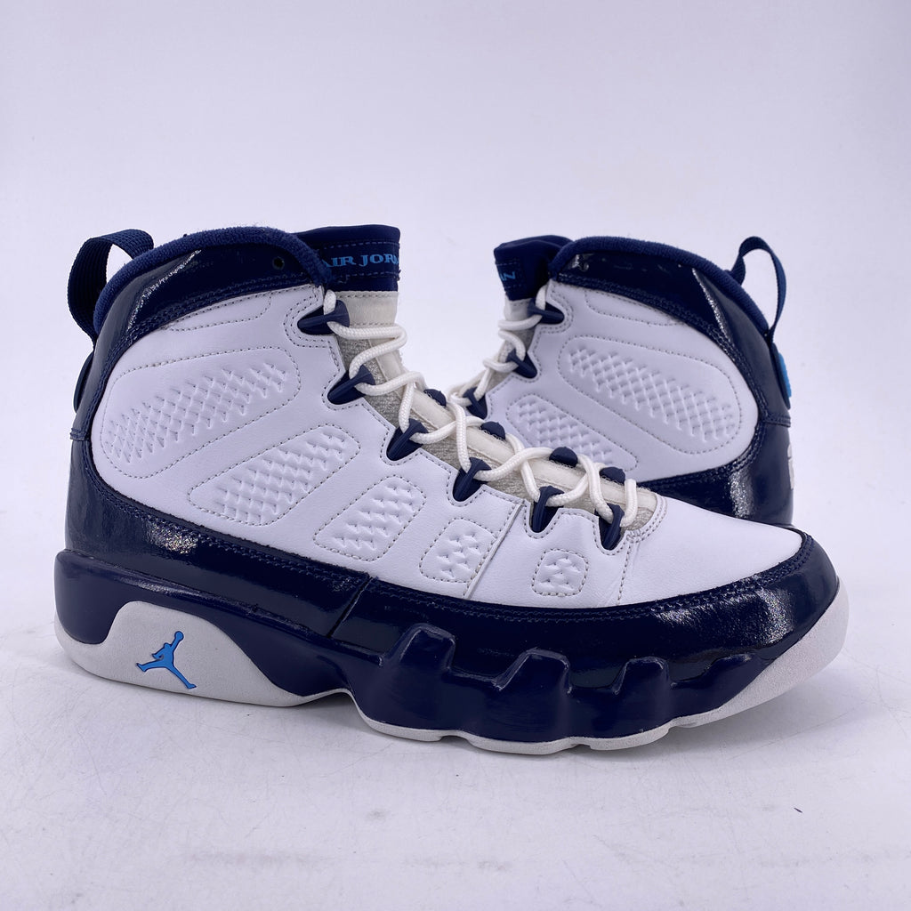 Air Jordan 9 Retro "Pearl Blue" 2019 Used Size 8.5