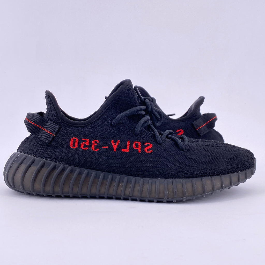 Yeezy 350 v2 "Black Red" 2017 New Size 10.5