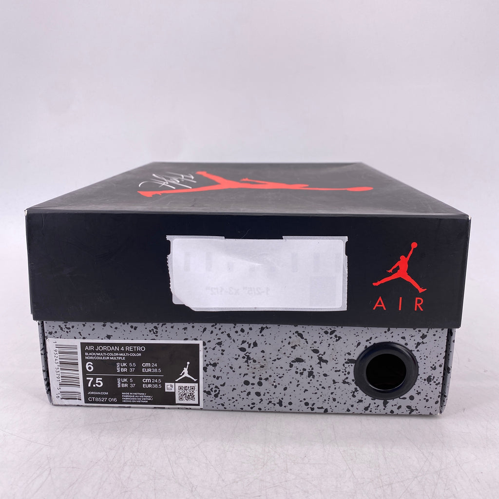 Air Jordan 4 Retro "Red Thunder" 2022 Used Size 6