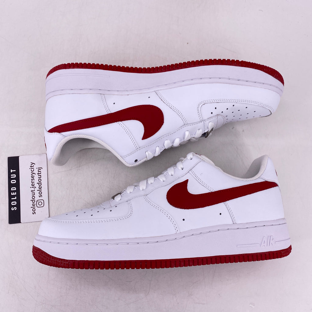 Nike Air Force 1 '07 "Varsity Red" 2007 New Size 10