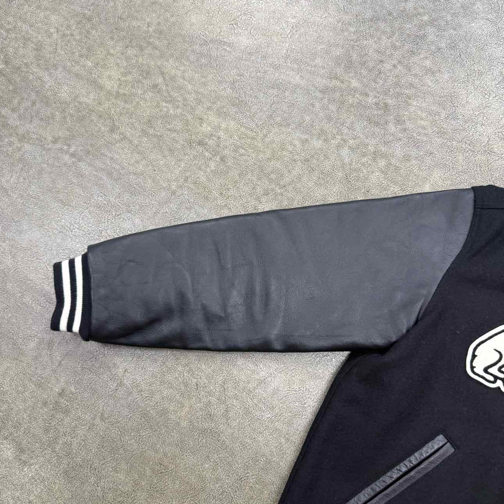 Human Made Varsity Jacket "VICTOR VICTOR" Black Used Size M