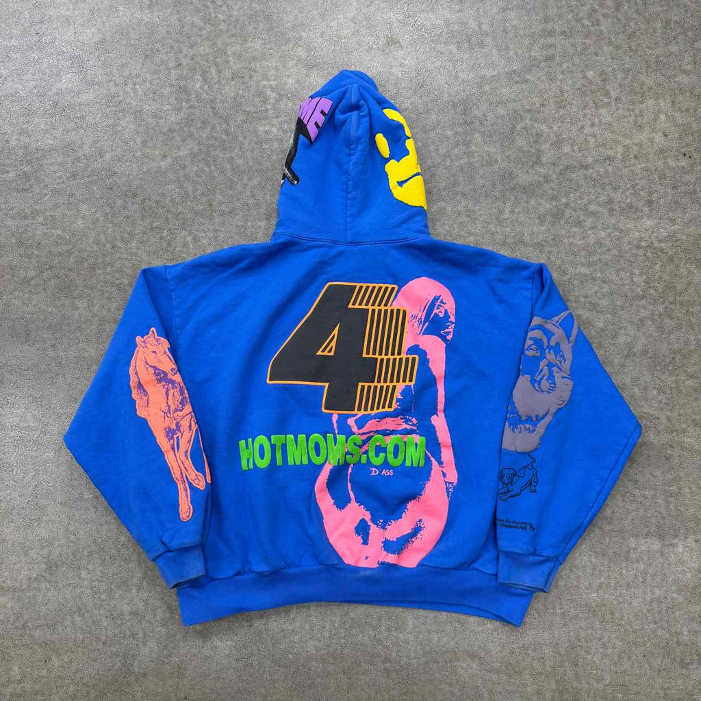 Drake Related Hoodie "FATD" Blue Used Size XL
