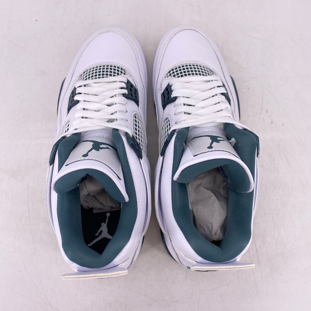 Air Jordan 4 Retro "Oxidized Green" 2024 New Size 9.5