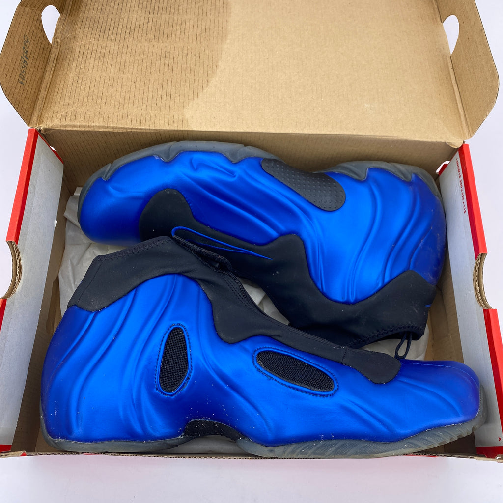 Nike Air Flightposite "Dark Neon Royal" 2018 Used Size 11