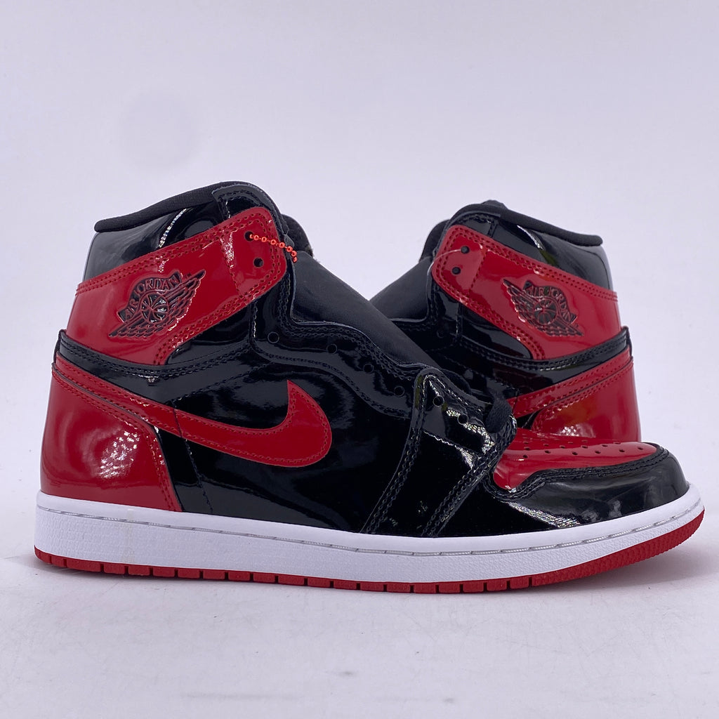 Air Jordan 1 Retro High OG "Patent Bred" 2021 New Size 8